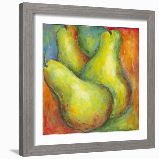 Abstract Fruits I-Chariklia Zarris-Framed Art Print