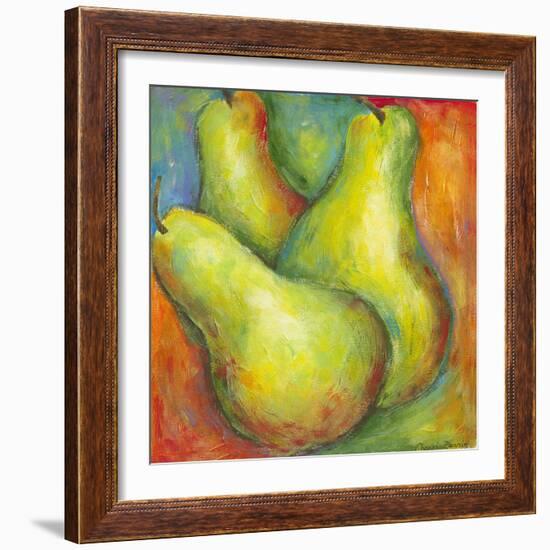 Abstract Fruits I-Chariklia Zarris-Framed Art Print