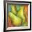 Abstract Fruits I-Chariklia Zarris-Framed Art Print