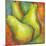 Abstract Fruits I-Chariklia Zarris-Mounted Art Print
