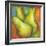 Abstract Fruits I-Chariklia Zarris-Framed Art Print