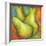 Abstract Fruits I-Chariklia Zarris-Framed Art Print