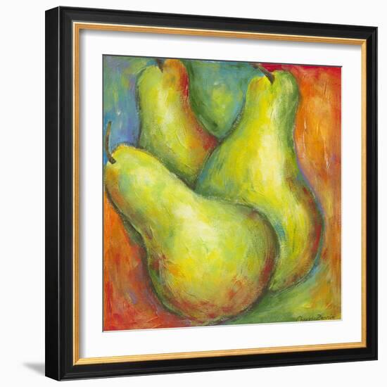 Abstract Fruits I-Chariklia Zarris-Framed Art Print