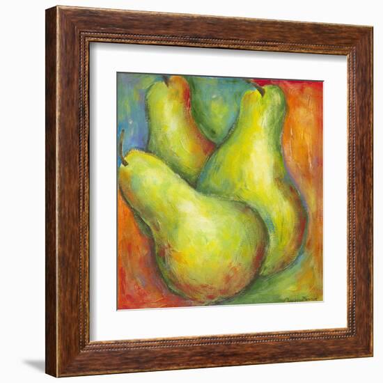 Abstract Fruits I-Chariklia Zarris-Framed Art Print