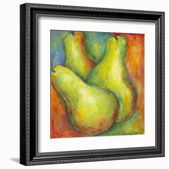 Abstract Fruits I-Chariklia Zarris-Framed Art Print