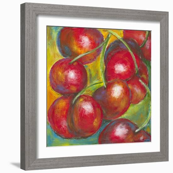 Abstract Fruits III-Chariklia Zarris-Framed Art Print