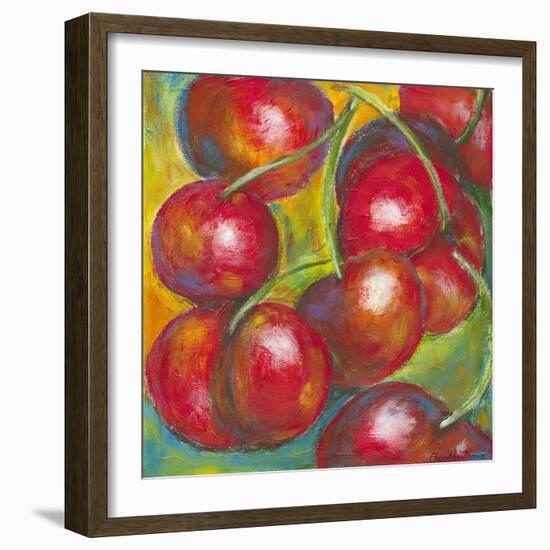 Abstract Fruits III-Chariklia Zarris-Framed Art Print