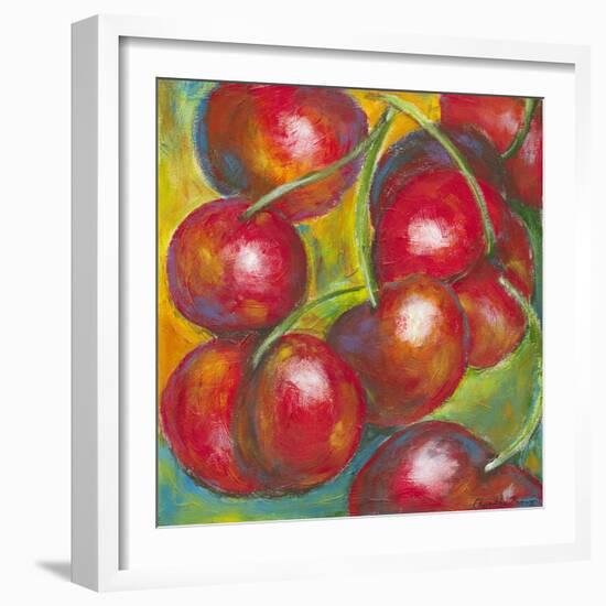 Abstract Fruits III-Chariklia Zarris-Framed Art Print