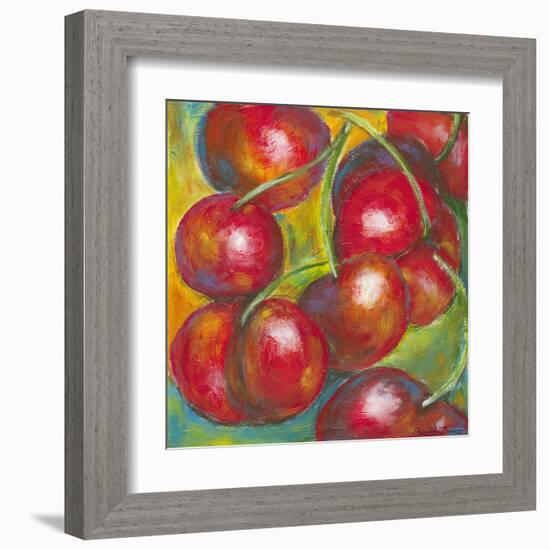 Abstract Fruits III-Chariklia Zarris-Framed Art Print