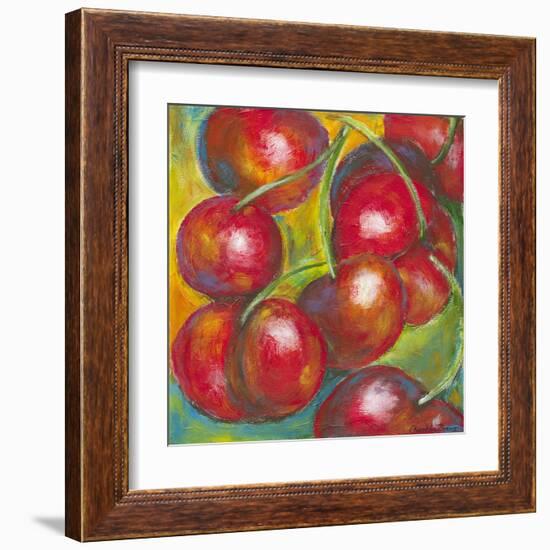 Abstract Fruits III-Chariklia Zarris-Framed Art Print