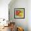 Abstract Fruits IV-Chariklia Zarris-Framed Art Print displayed on a wall