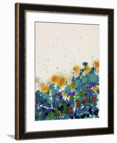 Abstract Garden 1-Hilary Winfield-Framed Giclee Print