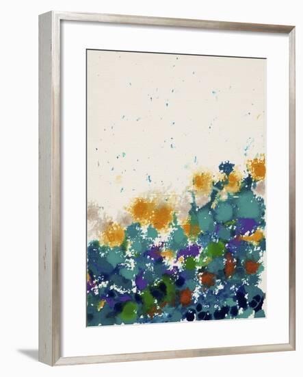 Abstract Garden 1-Hilary Winfield-Framed Giclee Print