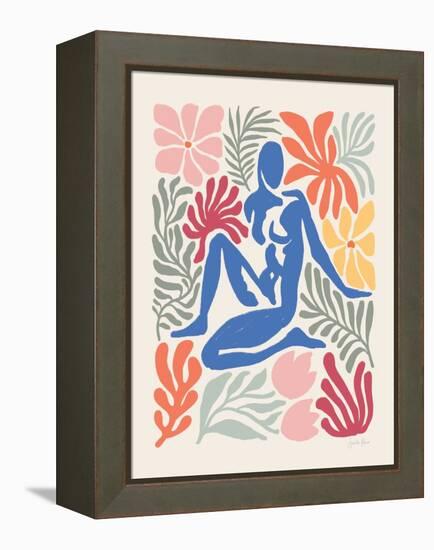 Abstract Garden I-Janelle Penner-Framed Stretched Canvas