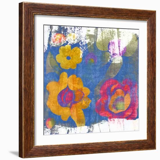 Abstract Garden-Elena Ray-Framed Art Print