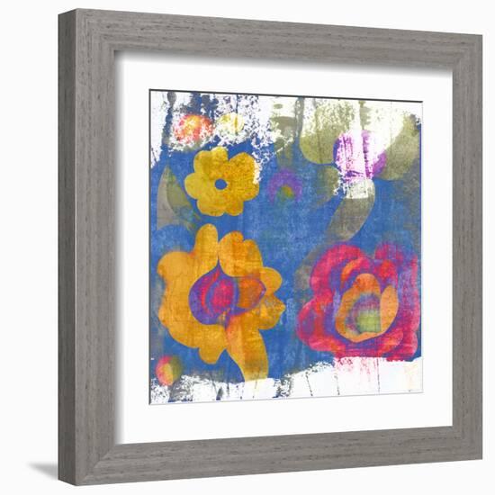 Abstract Garden-Elena Ray-Framed Art Print