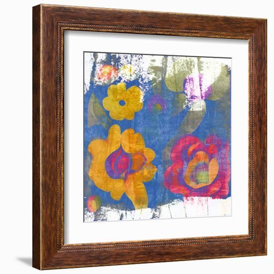 Abstract Garden-Elena Ray-Framed Art Print