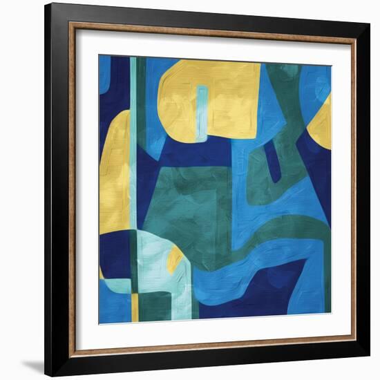 Abstract Geo-Milli Villa-Framed Art Print