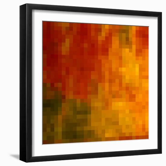Abstract, Geometric Background-Malija-Framed Art Print