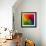 Abstract Geometrical Background-epic44-Framed Art Print displayed on a wall