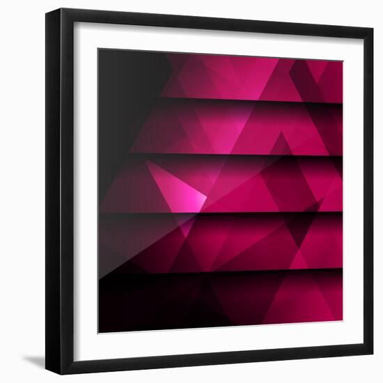 Abstract Geometrical Background-Tarchyshnik Andrei-Framed Art Print