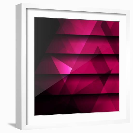 Abstract Geometrical Background-Tarchyshnik Andrei-Framed Art Print