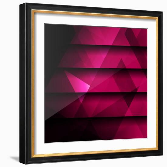 Abstract Geometrical Background-Tarchyshnik Andrei-Framed Art Print