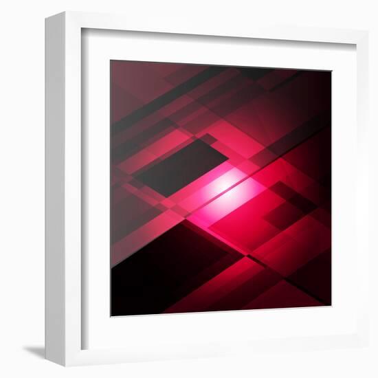 Abstract Geometrical Background-Tarchyshnik Andrei-Framed Art Print