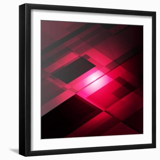 Abstract Geometrical Background-Tarchyshnik Andrei-Framed Art Print