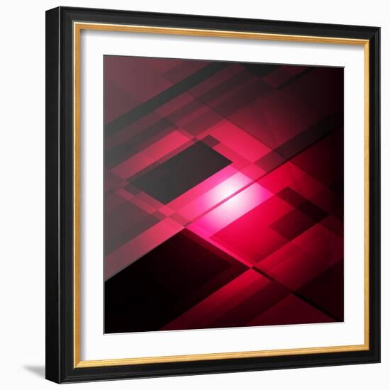 Abstract Geometrical Background-Tarchyshnik Andrei-Framed Art Print