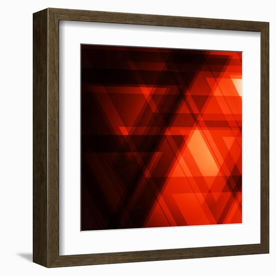 Abstract Geometrical Background-Tarchyshnik Andrei-Framed Art Print