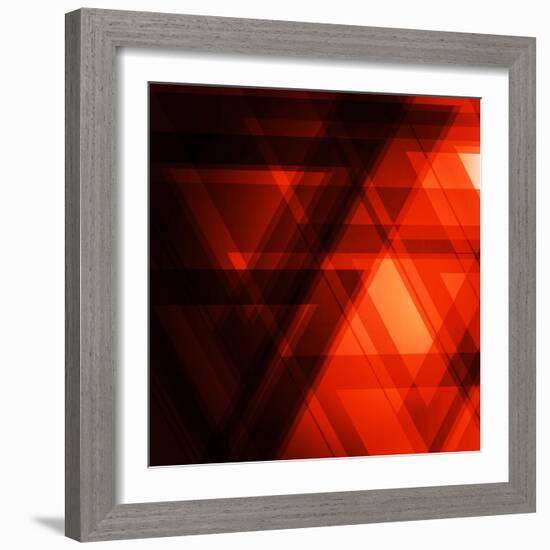 Abstract Geometrical Background-Tarchyshnik Andrei-Framed Art Print