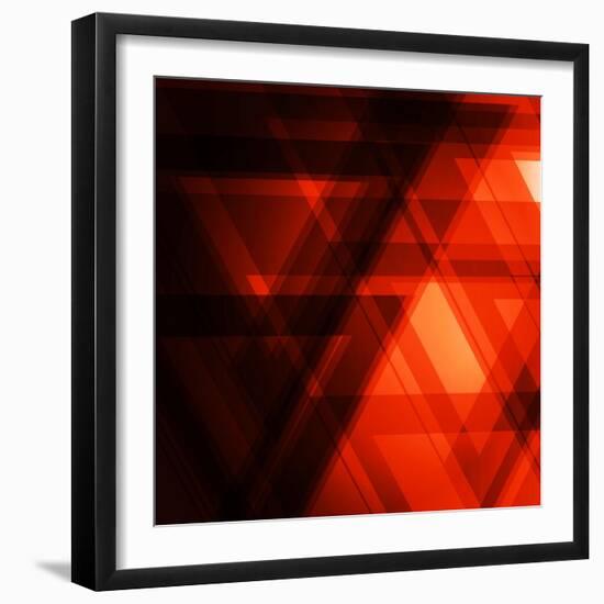 Abstract Geometrical Background-Tarchyshnik Andrei-Framed Art Print