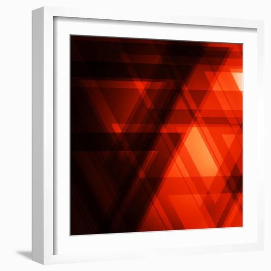 Abstract Geometrical Background-Tarchyshnik Andrei-Framed Art Print