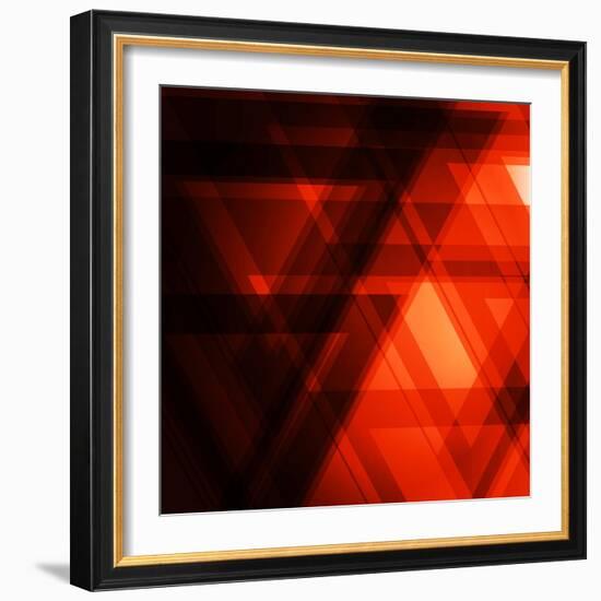 Abstract Geometrical Background-Tarchyshnik Andrei-Framed Art Print