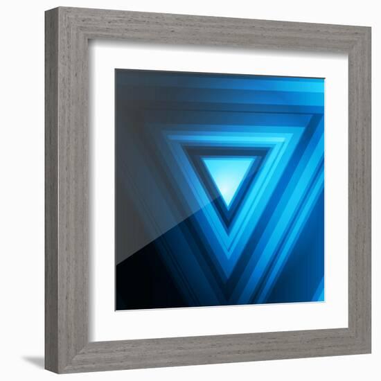 Abstract Geometrical Background-Tarchyshnik Andrei-Framed Art Print