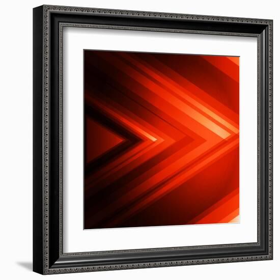 Abstract Geometrical Background-Tarchyshnik Andrei-Framed Art Print