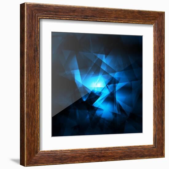 Abstract Geometrical Background-Tarchyshnik Andrei-Framed Art Print