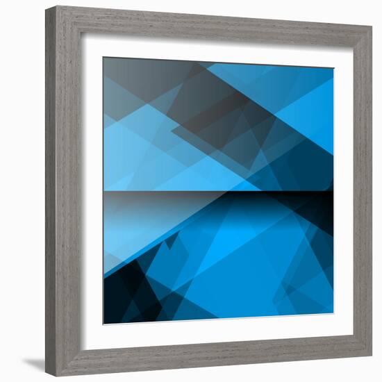 Abstract Geometrical Background-Tarchyshnik Andrei-Framed Art Print