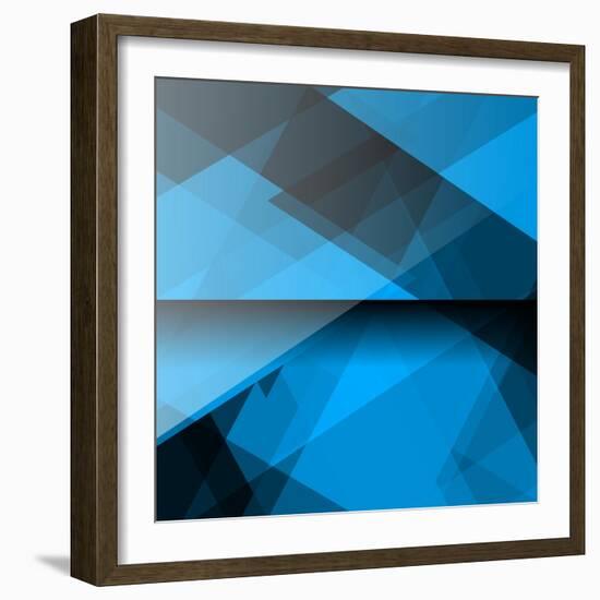 Abstract Geometrical Background-Tarchyshnik Andrei-Framed Art Print