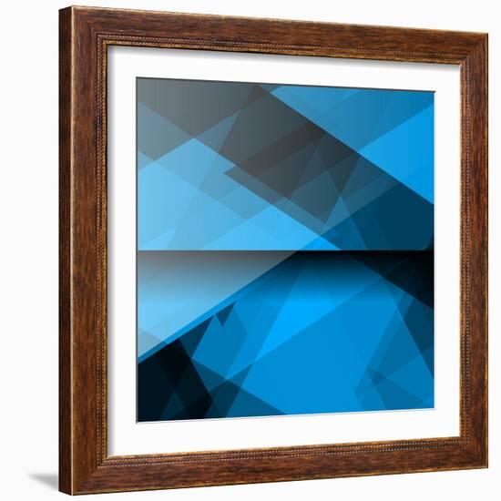 Abstract Geometrical Background-Tarchyshnik Andrei-Framed Art Print