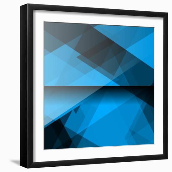 Abstract Geometrical Background-Tarchyshnik Andrei-Framed Art Print