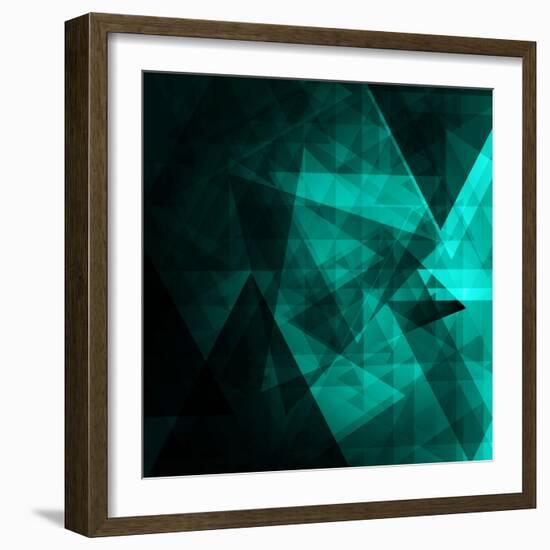 Abstract Geometrical Background-Tarchyshnik Andrei-Framed Art Print