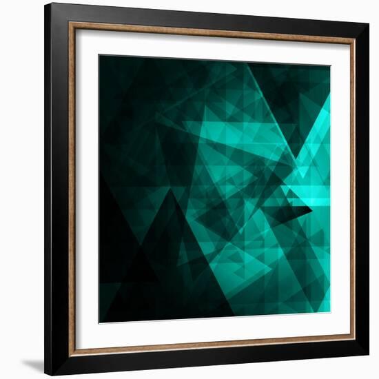 Abstract Geometrical Background-Tarchyshnik Andrei-Framed Art Print