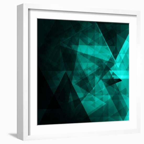 Abstract Geometrical Background-Tarchyshnik Andrei-Framed Art Print