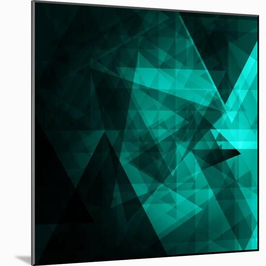 Abstract Geometrical Background-Tarchyshnik Andrei-Mounted Art Print