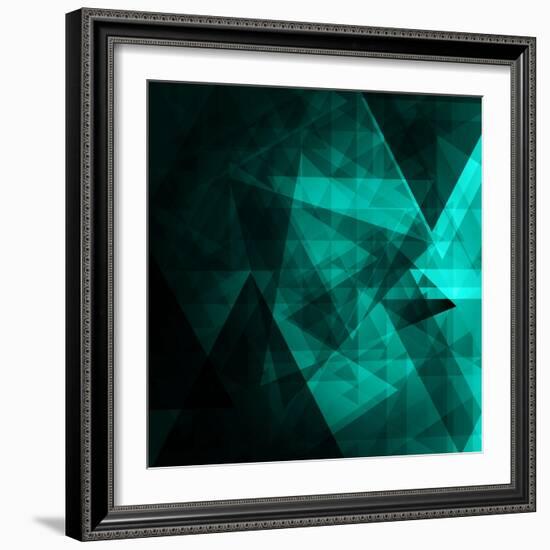 Abstract Geometrical Background-Tarchyshnik Andrei-Framed Art Print