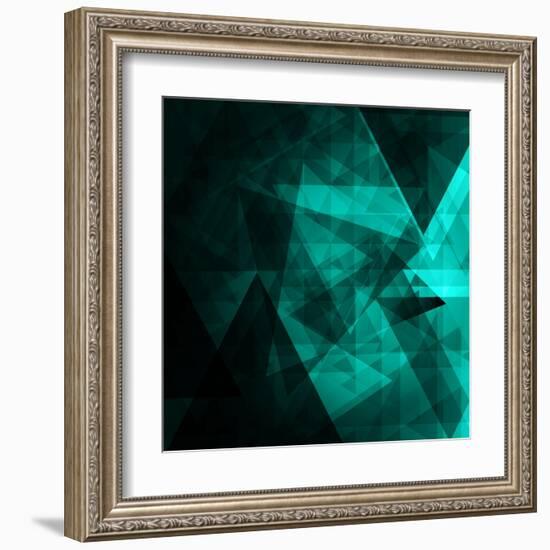 Abstract Geometrical Background-Tarchyshnik Andrei-Framed Art Print