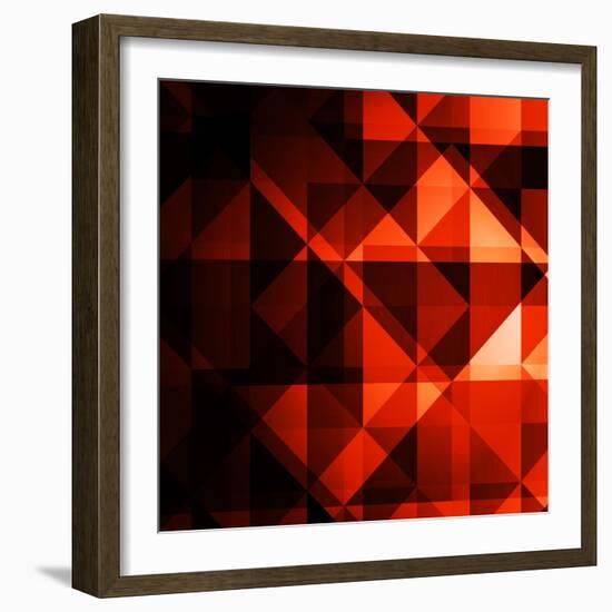 Abstract Geometrical Background-Tarchyshnik Andrei-Framed Art Print