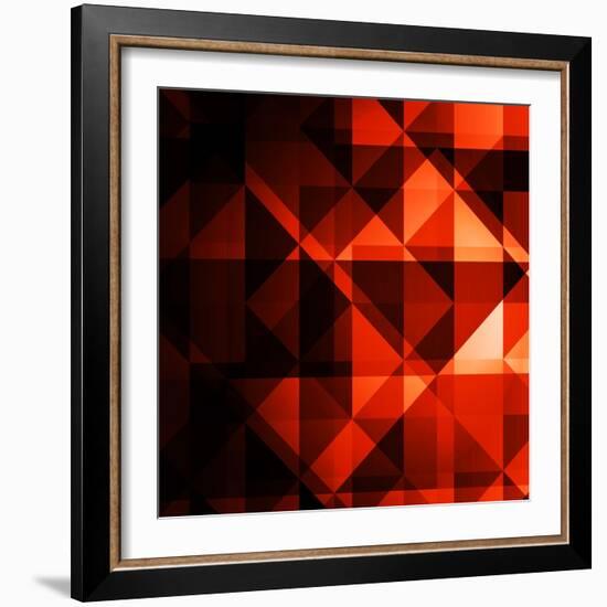 Abstract Geometrical Background-Tarchyshnik Andrei-Framed Art Print